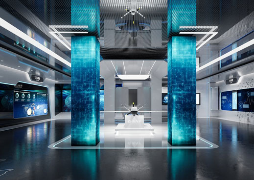 聯(lián)通通信5G展廳