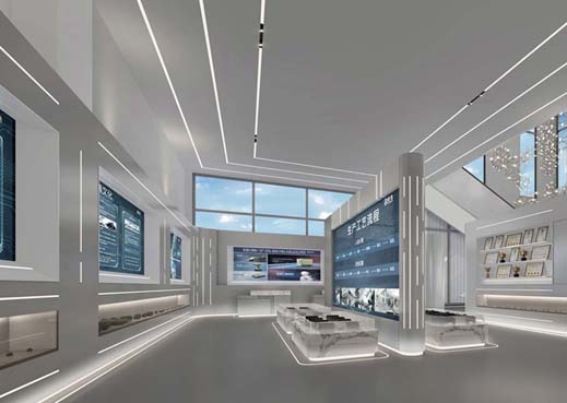 東島新能源集團企業品牌館展廳